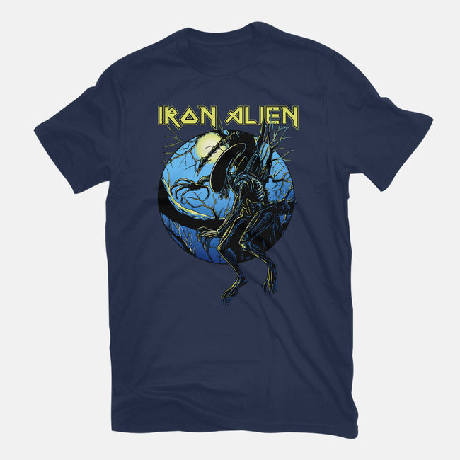 Iron Xenomorph-Womens-Basic-Tee-joerawks