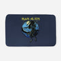 Iron Xenomorph-None-Memory Foam-Bath Mat-joerawks