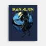 Iron Xenomorph-None-Stretched-Canvas-joerawks