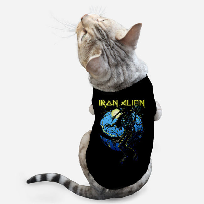 Iron Xenomorph-Cat-Basic-Pet Tank-joerawks