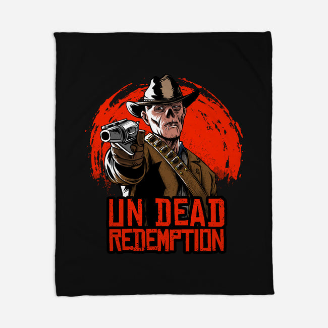 Undead Redemption-None-Fleece-Blanket-joerawks