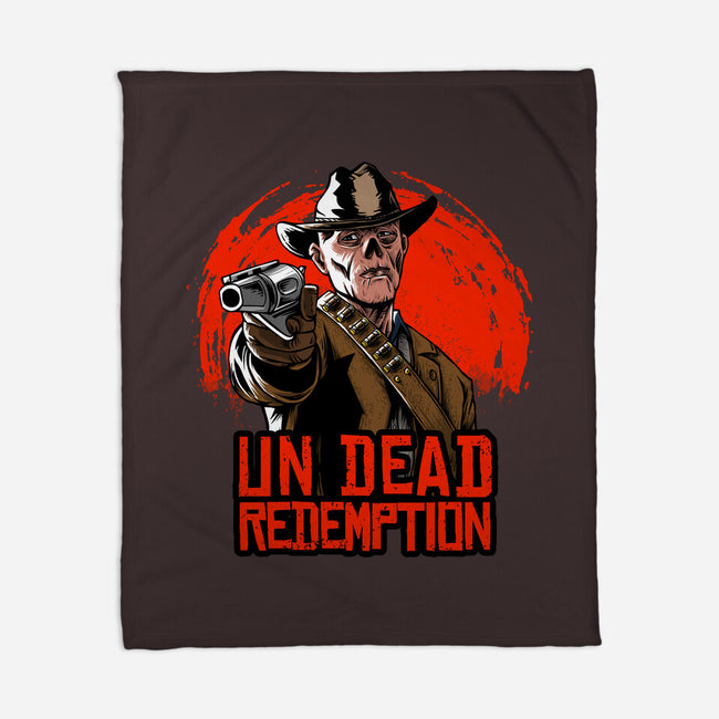 Undead Redemption-None-Fleece-Blanket-joerawks