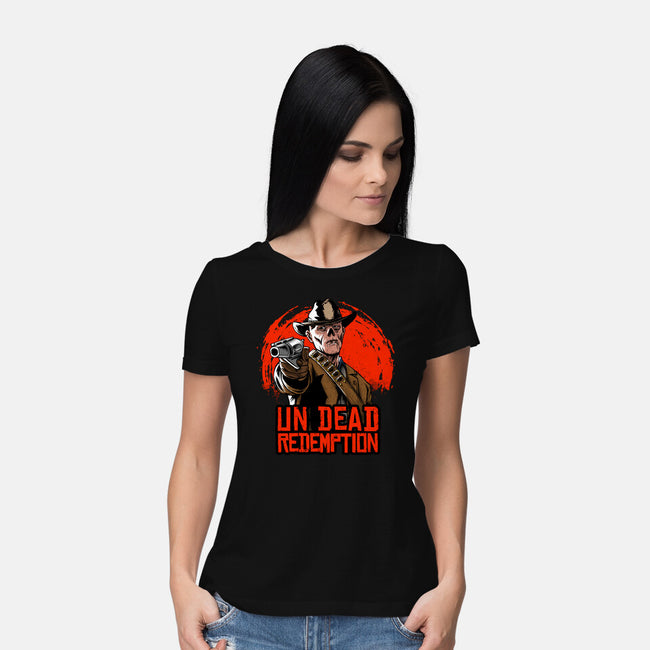 Undead Redemption-Womens-Basic-Tee-joerawks