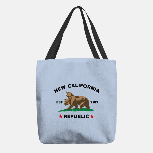 New California Republic-None-Basic Tote-Bag-Melonseta