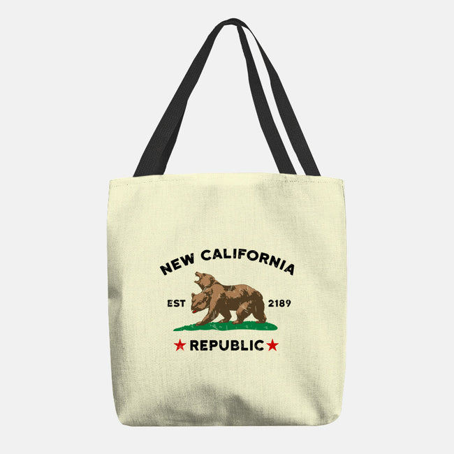 New California Republic-None-Basic Tote-Bag-Melonseta