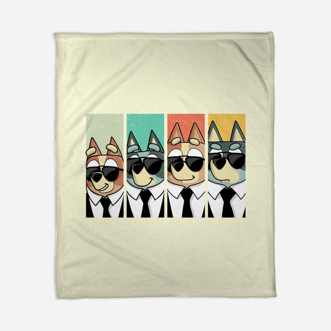 Reservoir Heelers-None-Fleece-Blanket-retrodivision