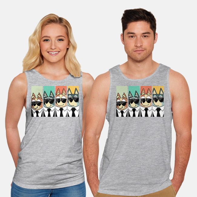 Reservoir Heelers-Unisex-Basic-Tank-retrodivision