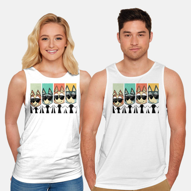 Reservoir Heelers-Unisex-Basic-Tank-retrodivision