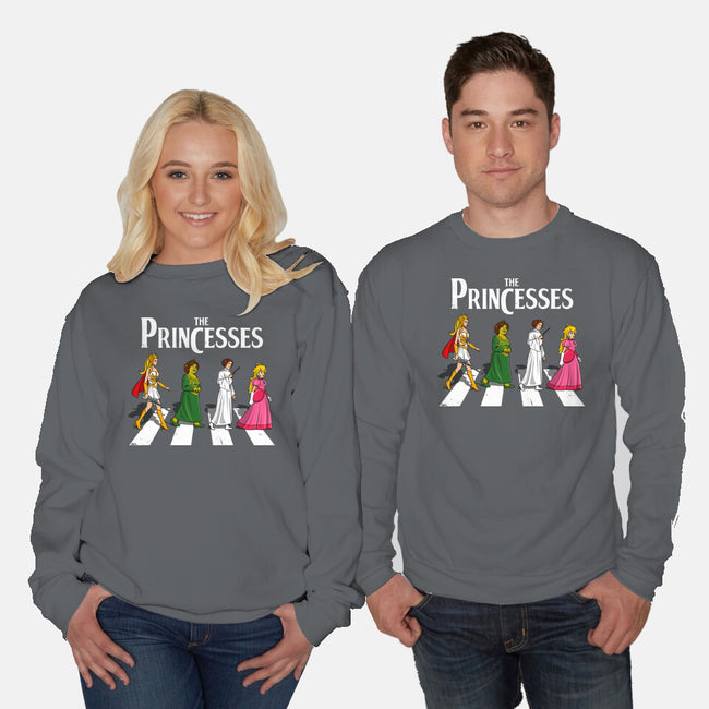 The Princesses-Unisex-Crew Neck-Sweatshirt-drbutler