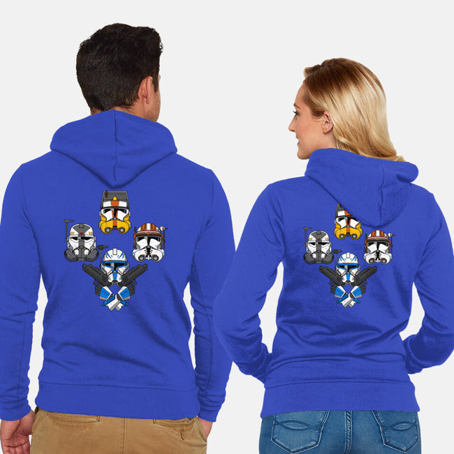 Clone Rhapsody-Unisex-Zip-Up-Sweatshirt-drbutler