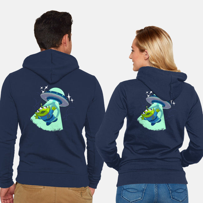 THE CLAW-Unisex-Zip-Up-Sweatshirt-mmandy