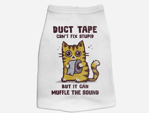 Duct Tape Can Muffle The Sound