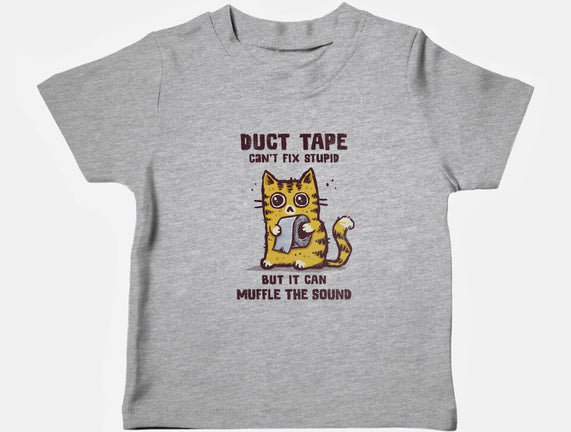 Duct Tape Can Muffle The Sound