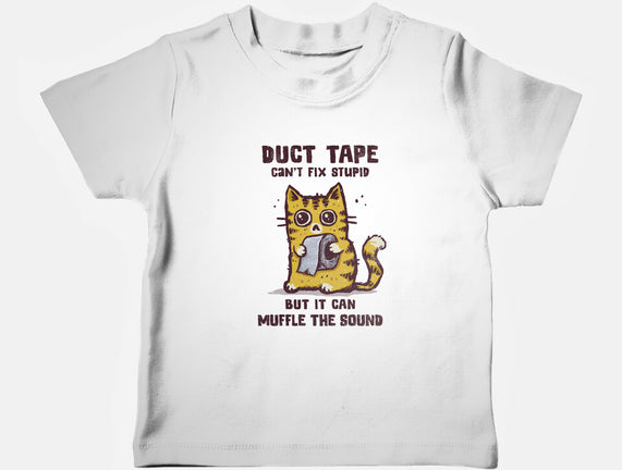 Duct Tape Can Muffle The Sound