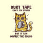 Duct Tape Can Muffle The Sound-Unisex-Kitchen-Apron-kg07