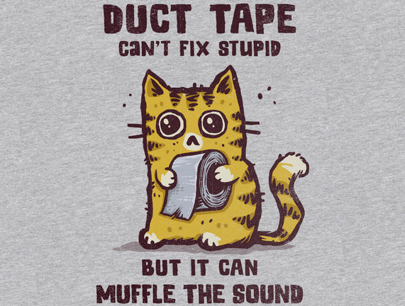 Duct Tape Can Muffle The Sound