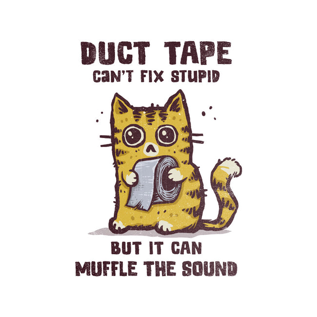 Duct Tape Can Muffle The Sound-Dog-Basic-Pet Tank-kg07