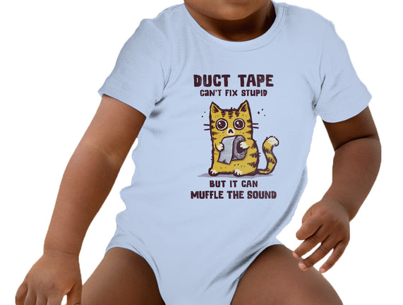 Duct Tape Can Muffle The Sound