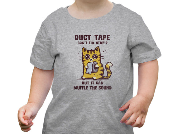 Duct Tape Can Muffle The Sound