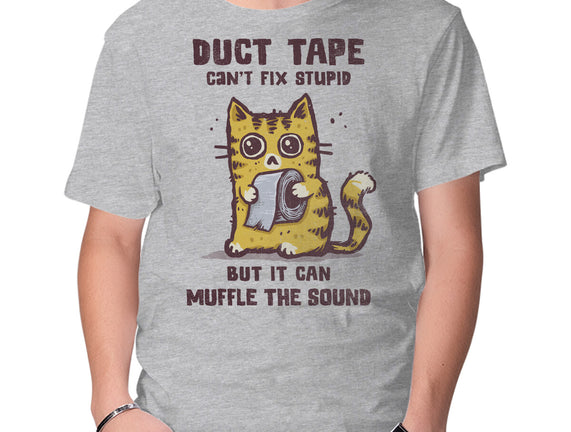 Duct Tape Can Muffle The Sound