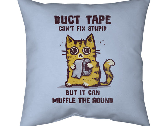 Duct Tape Can Muffle The Sound