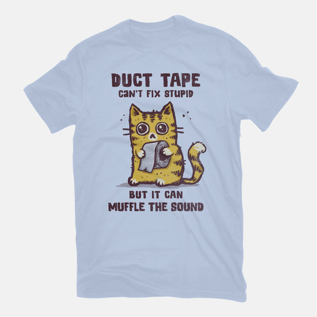 Duct Tape Can Muffle The Sound-Mens-Basic-Tee-kg07