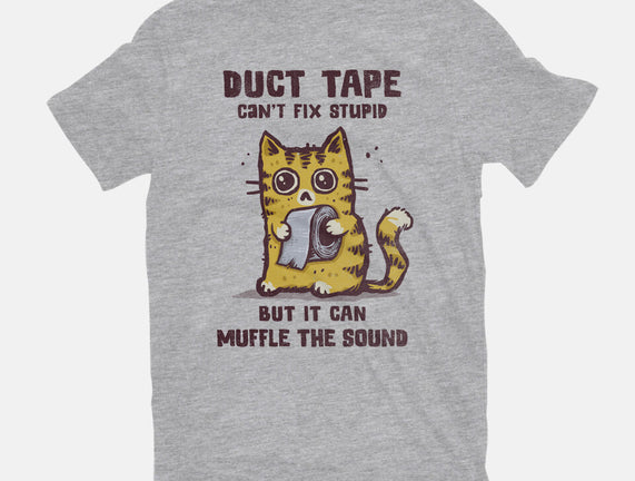 Duct Tape Can Muffle The Sound