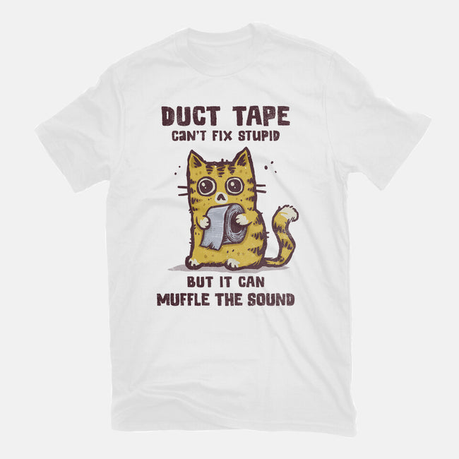 Duct Tape Can Muffle The Sound-Mens-Basic-Tee-kg07