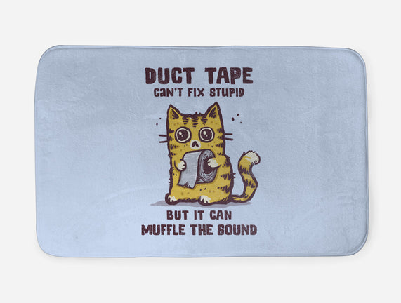 Duct Tape Can Muffle The Sound