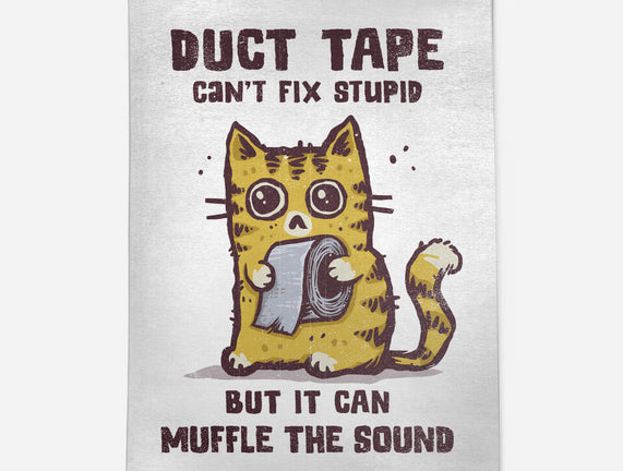 Duct Tape Can Muffle The Sound