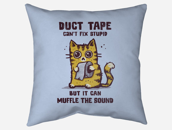 Duct Tape Can Muffle The Sound