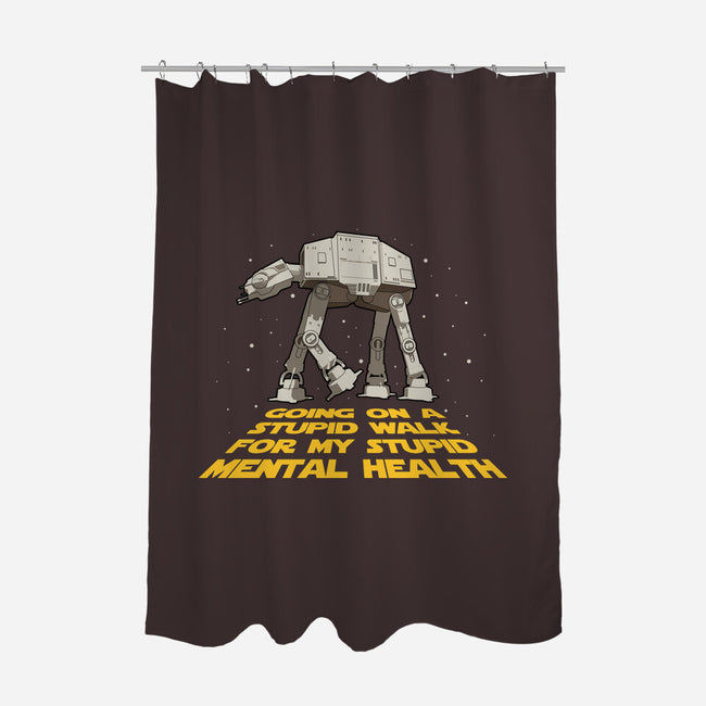 Imperial Walk-None-Polyester-Shower Curtain-erion_designs