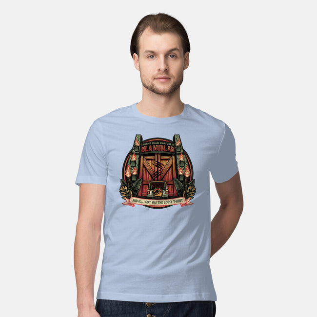 Dino Food In Isla Nublar-Mens-Premium-Tee-glitchygorilla