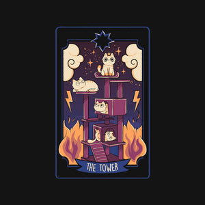 The Tower Cat Tarot