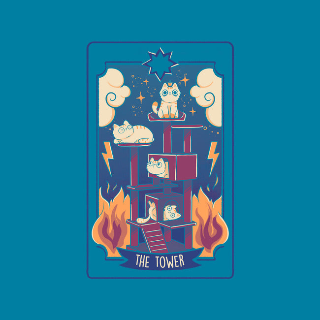 The Tower Cat Tarot-None-Memory Foam-Bath Mat-tobefonseca