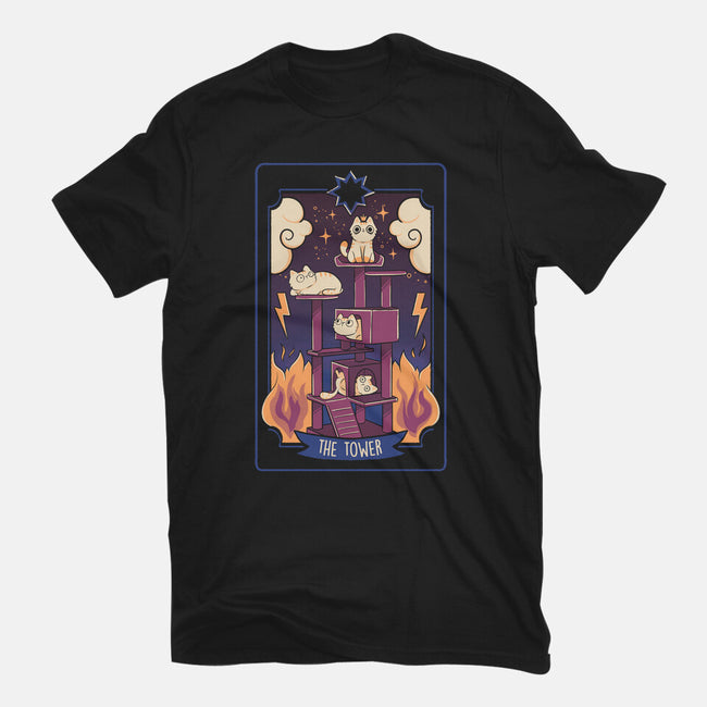 The Tower Cat Tarot-Mens-Premium-Tee-tobefonseca