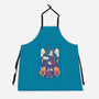 The Tower Cat Tarot-Unisex-Kitchen-Apron-tobefonseca