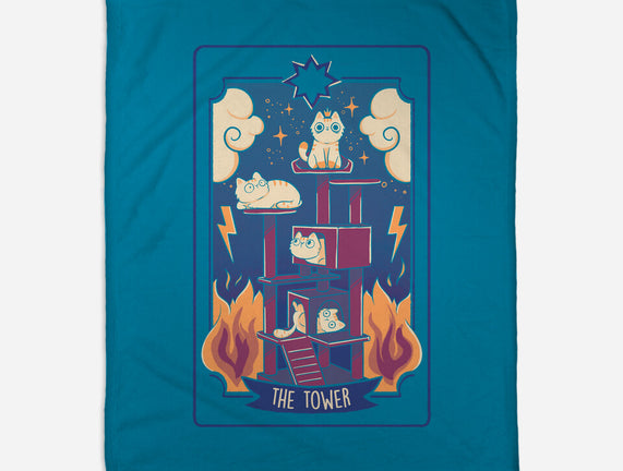 The Tower Cat Tarot