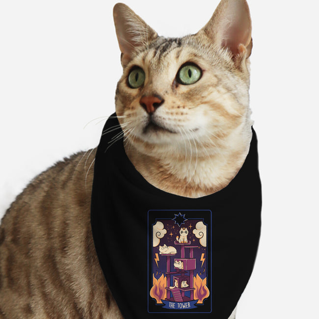 The Tower Cat Tarot-Cat-Bandana-Pet Collar-tobefonseca