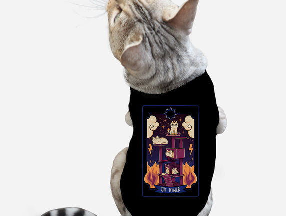 The Tower Cat Tarot