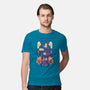 The Tower Cat Tarot-Mens-Premium-Tee-tobefonseca