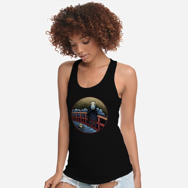 Bridge To The Spirit World-Womens-Racerback-Tank-glitchygorilla