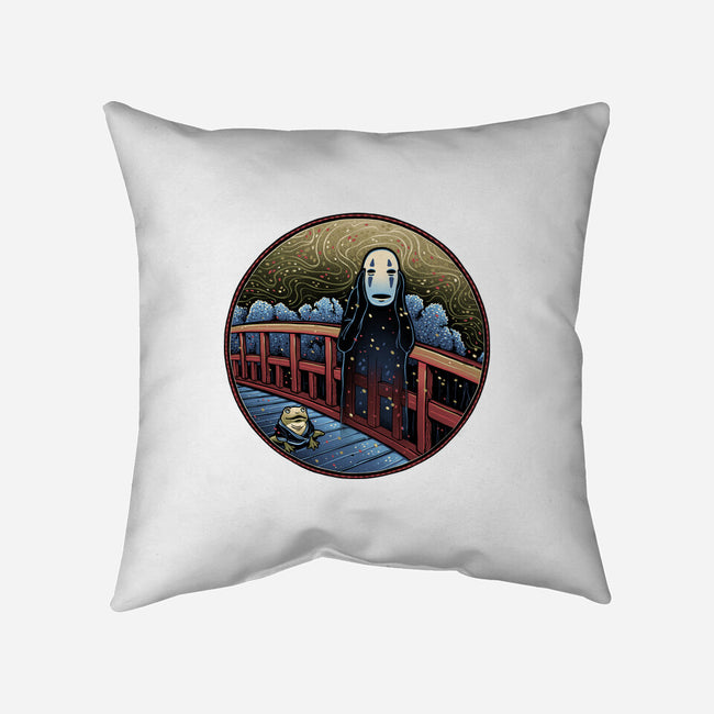 Bridge To The Spirit World-None-Removable Cover-Throw Pillow-glitchygorilla