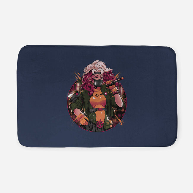 Samurai Mutant-None-Memory Foam-Bath Mat-Bruno Mota