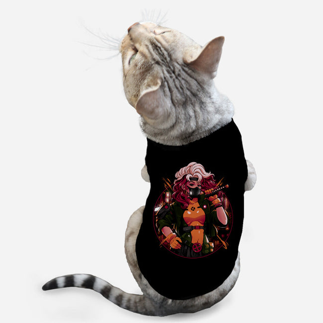 Samurai Mutant-Cat-Basic-Pet Tank-Bruno Mota