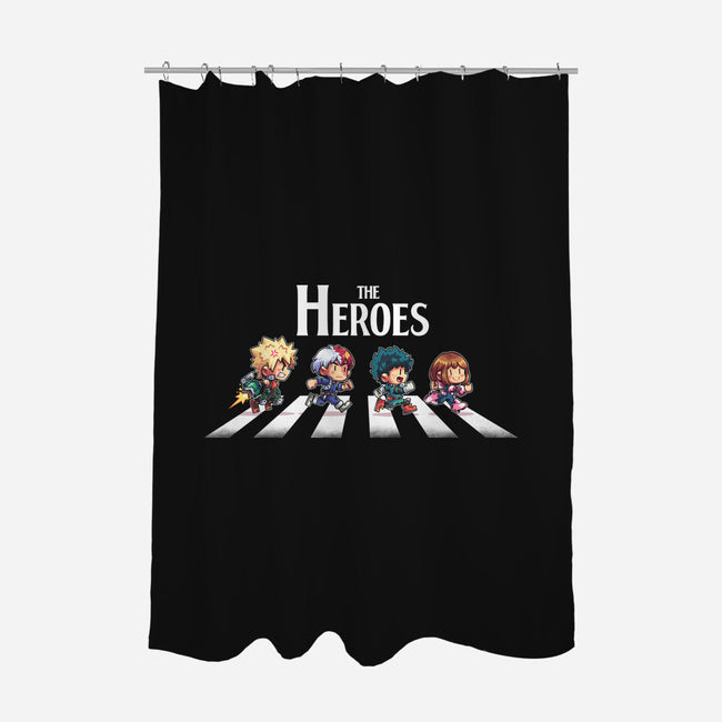 Hero Road-None-Polyester-Shower Curtain-2DFeer