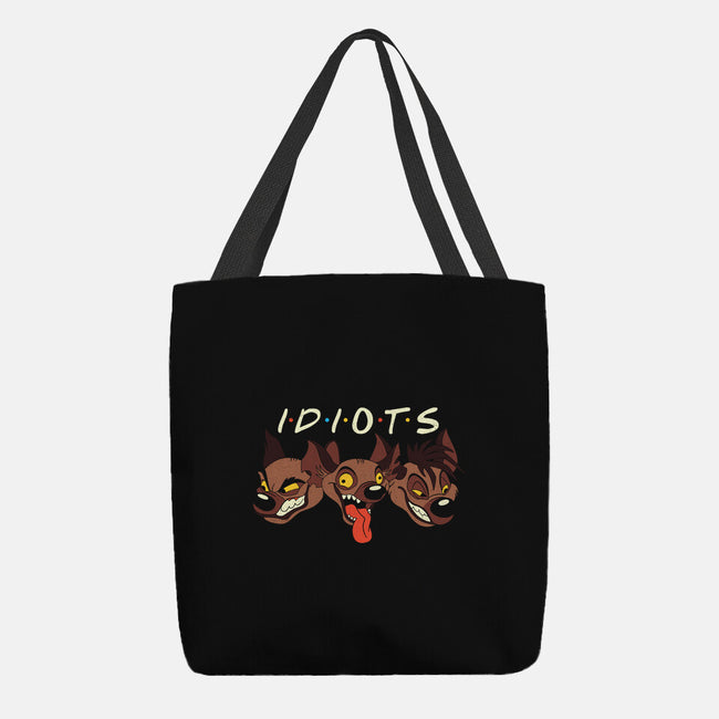 Idiots-None-Basic Tote-Bag-Xentee