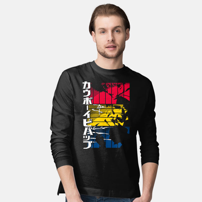 Bebop Intro-Mens-Long Sleeved-Tee-Tronyx79