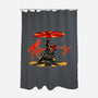 Saberstaff Disk-None-Polyester-Shower Curtain-joerawks