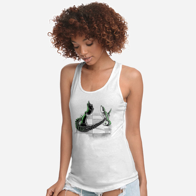 Queen Takes Bishop-Womens-Racerback-Tank-Ibeenthere